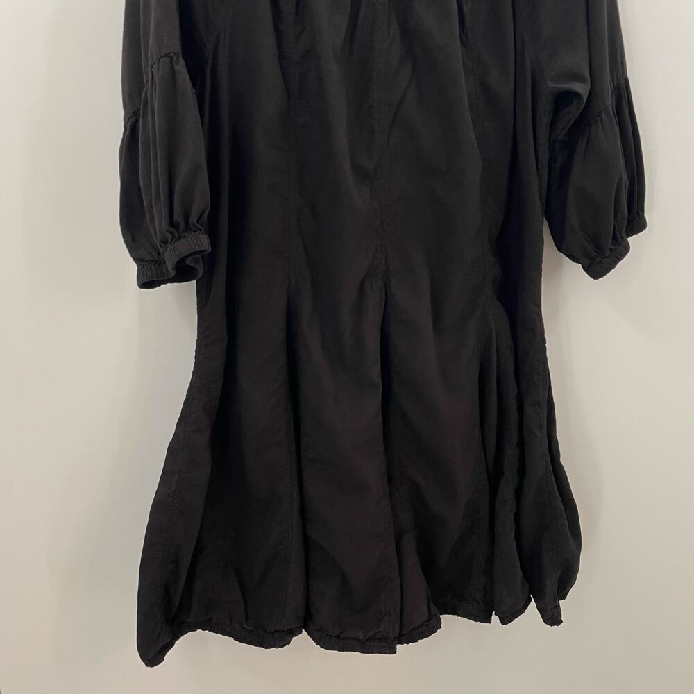 Anthropologie Daily Practice Mollie Tunic Dress Black M - Picture 6 of 10